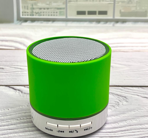 Портативная беспроводная Bluetooth колонка с подсветкой Mini speaker (TF-card, FM-radio)